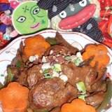 豚肉と茄子の花椒風味中華味噌炒め